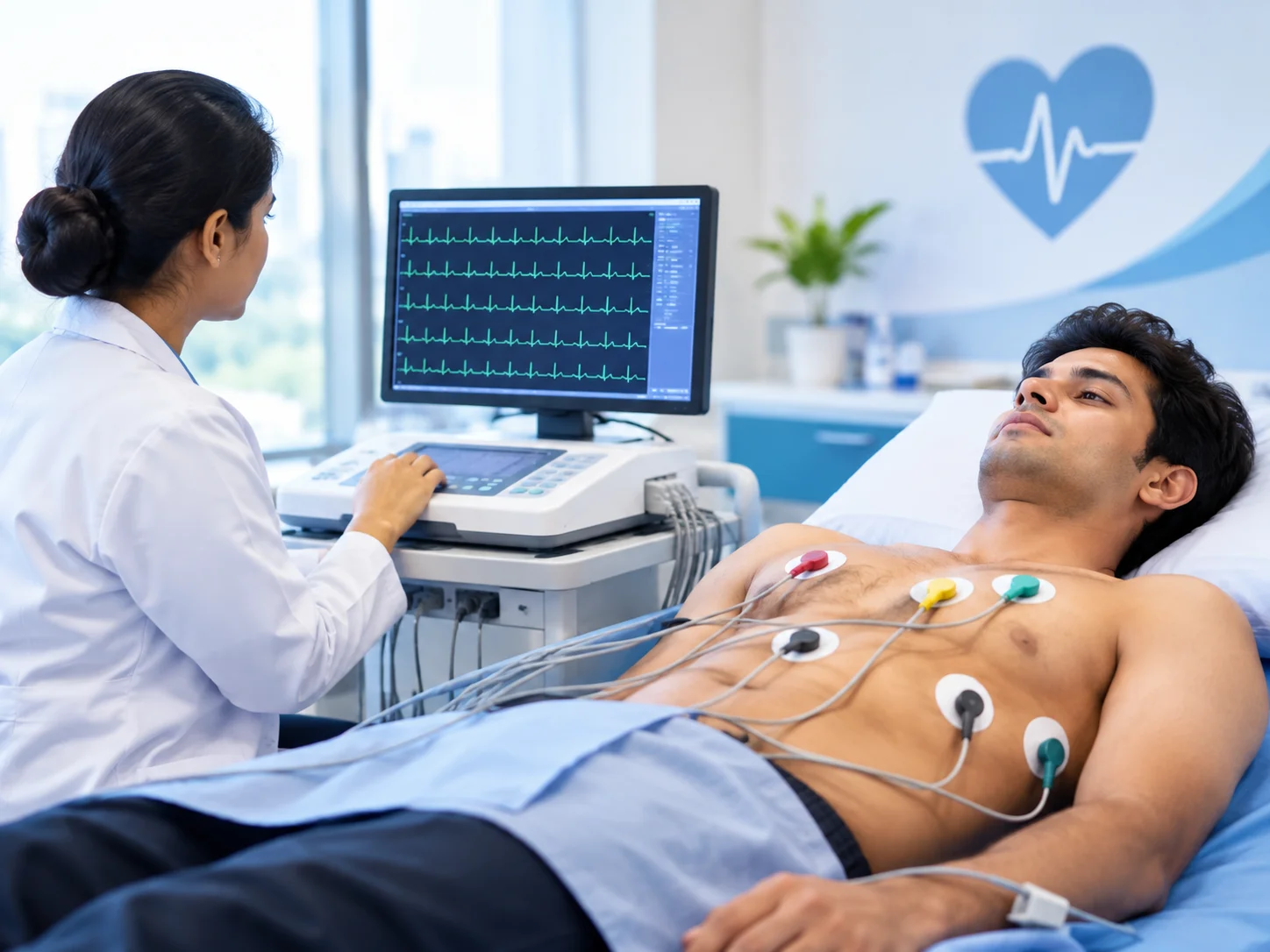 ECG heart monitoring